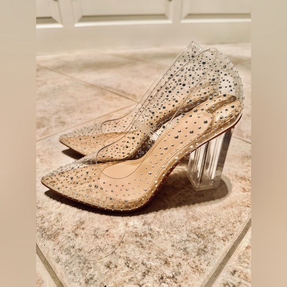 Gianni Binni Crystal Stiletto Pumps - Picture 2 of 8
